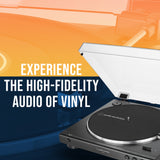 Audio-Technica AT-LP60X Turntable with Monitors and Cleaning Kit