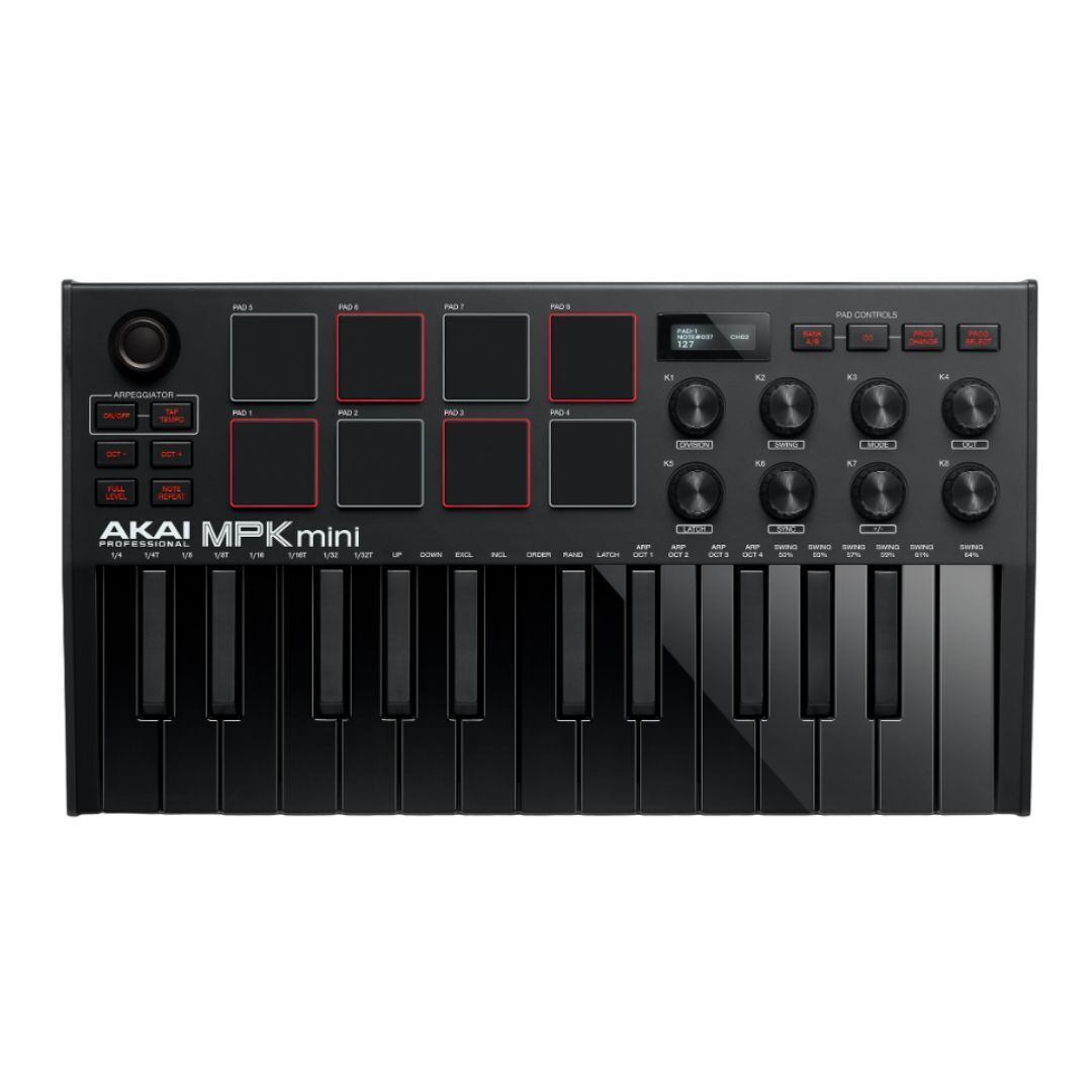 Akai Professional MPK Mini MK III 25-key MIDI Keyboard Controller (Black)