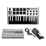 Akai Professional MPK Mini MK III 25-key MIDI Keyboard Controller (White)