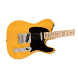 Squier Sonic Telecaster, Maple Fingerboard, Black Pickguard, Butterscotch Blonde