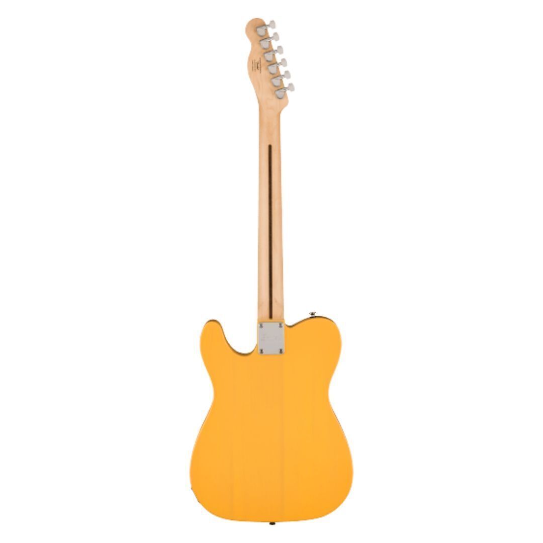 Squier Sonic Telecaster, Maple Fingerboard, Black Pickguard, Butterscotch Blonde