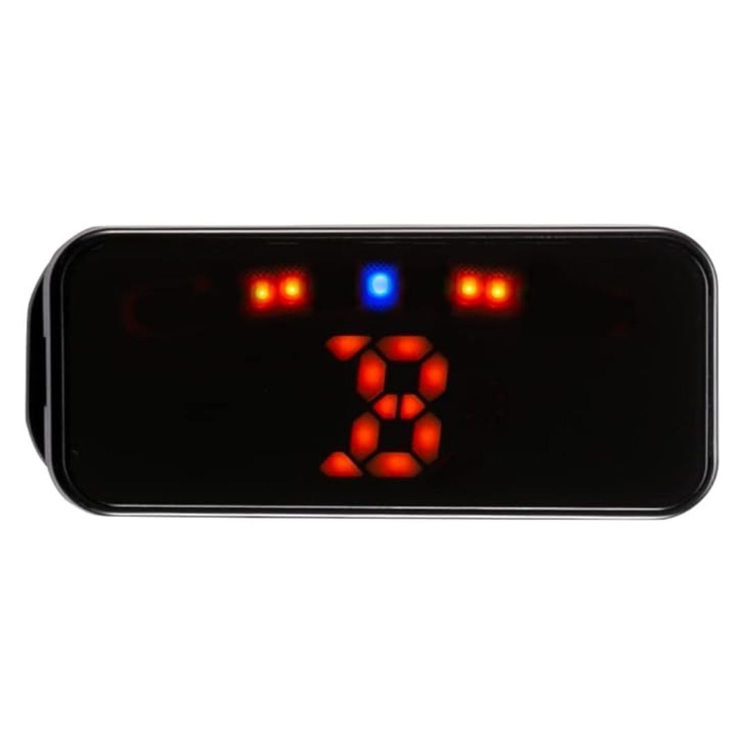 Korg PITCHCLIP2-PLUS Slimline Clip-On Guitar/Bass Tuner-Black