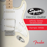 Squier Affinity Series Stratocaster 6-String Electric Guitar Bundle
