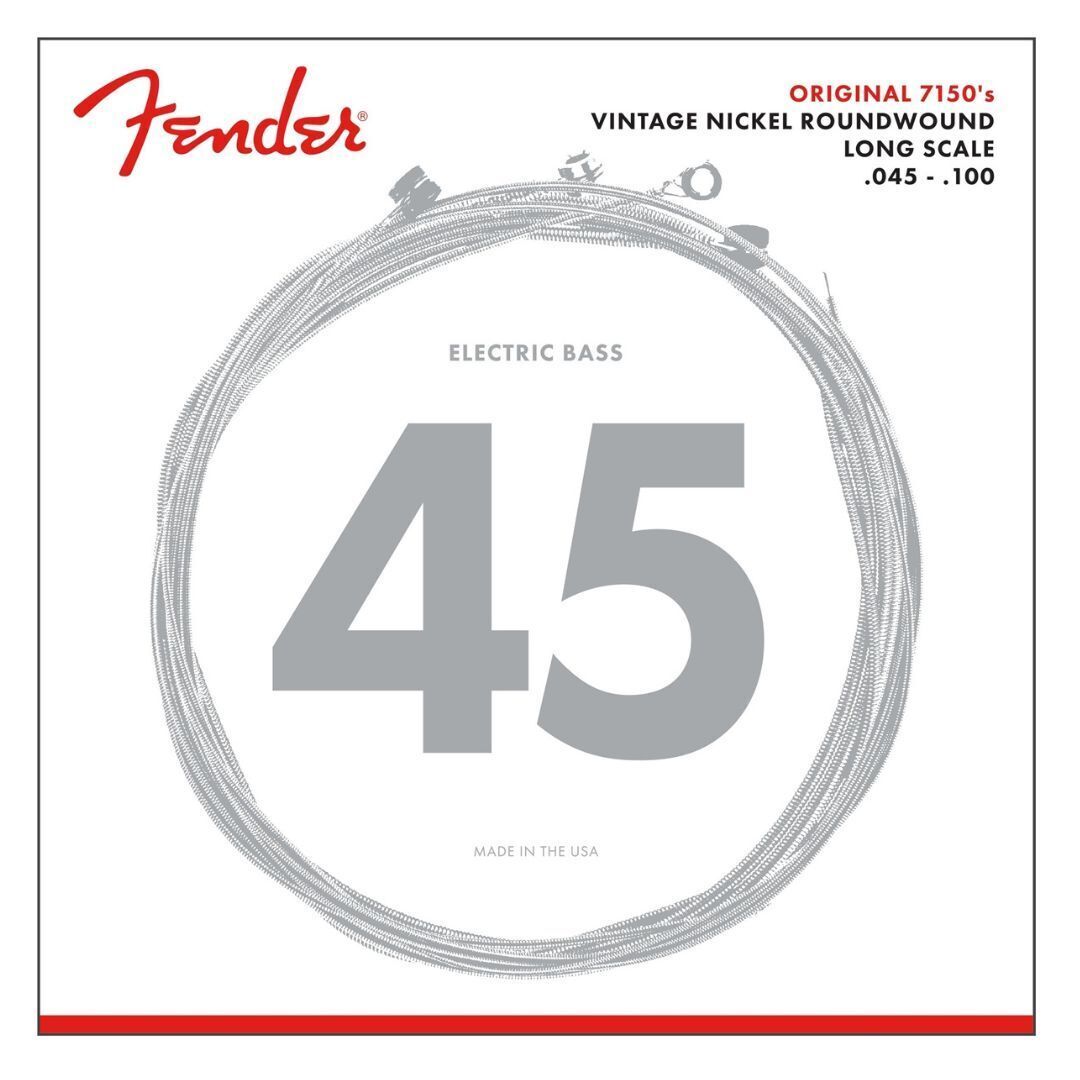 Fender Original 7150's Pure Nickel Bass Strings (.045-.100)