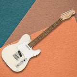 Squier Affinity Series Telecaster Electric Guitar (Olympic White) Bundle