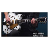 Gretsch G5422TG Electromatic Hollowbody Electric Guitar, Bigsby, Snowcrest White