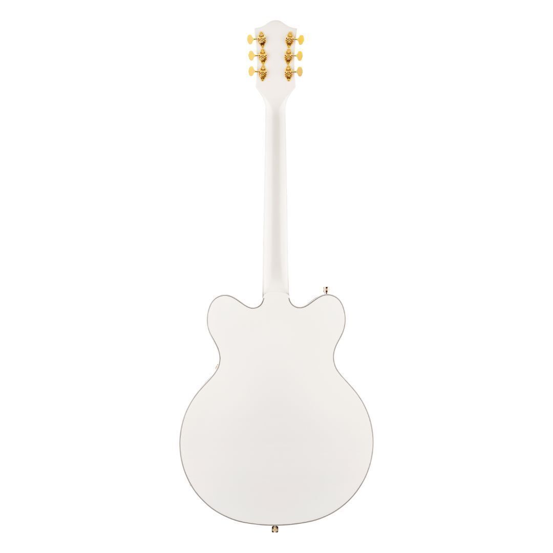 Gretsch G5422TG Electromatic Hollowbody Electric Guitar, Bigsby, Snowcrest White