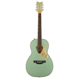 Gretsch G5021E Rancher Penguin Parlor Acoustic-Electric Guitar, Mint Metallic