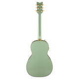 Gretsch G5021E Rancher Penguin Parlor Acoustic-Electric Guitar, Mint Metallic