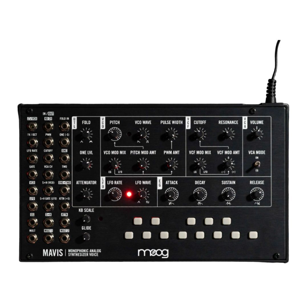 Moog Mavis Semi-Modular Analog Synthesizer Kit and Eurorack Module ...
