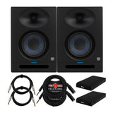 PreSonus Eris Studio 5 5.25-Inch Studio Monitors with 1/4-Inch TRS Cables Bundle