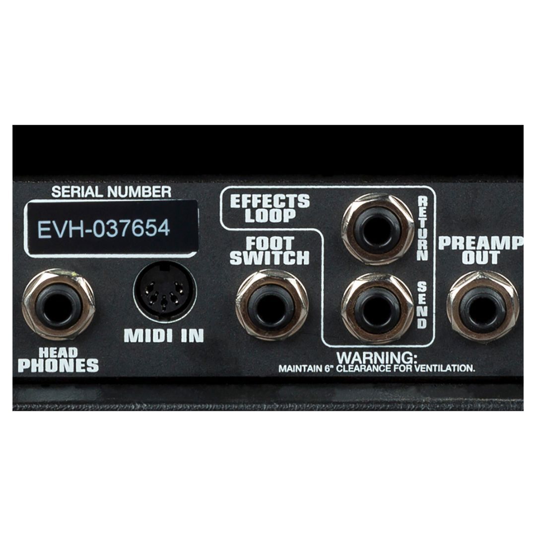 EVH 5150 III 50-Watt Tube Head - Black