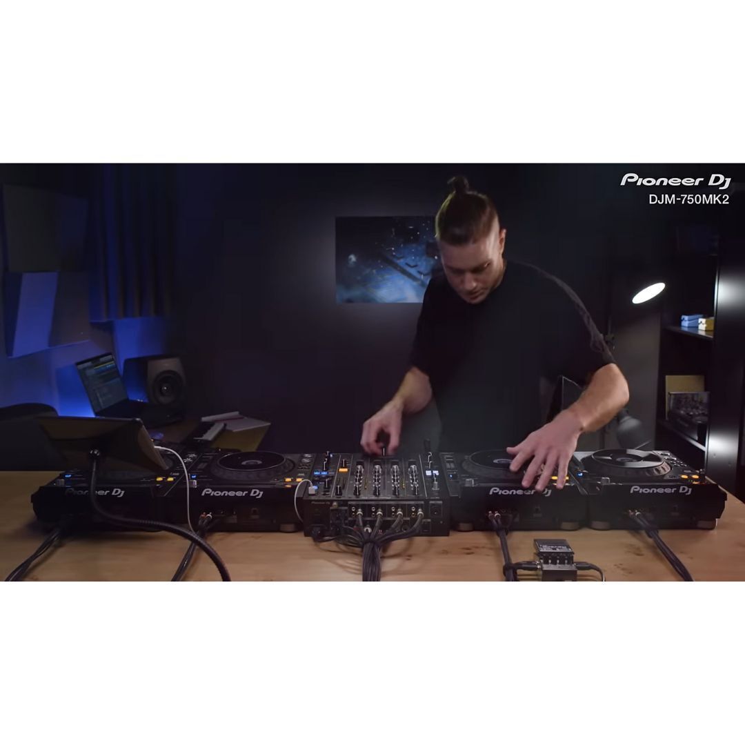 Pioneer DJ DJM-750MK2 4-Channel DJ Mixer