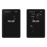 Pioneer DJ DM-40D 20W 4 in. Desktop Active Monitor Speakers (Pair, Black)