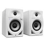 Pioneer DJ DM-40D 20W 4 in Desktop Active Monitor Speakers and Bluetooth (White)