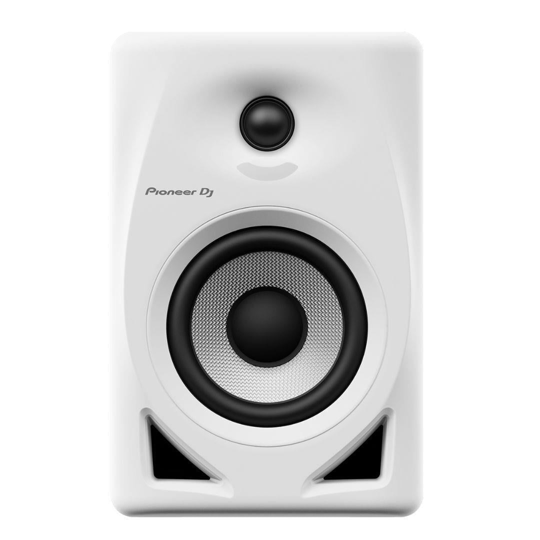 Pioneer DJ DM-40D 20W 4 in Desktop Active Monitor Speakers and Bluetooth (White)