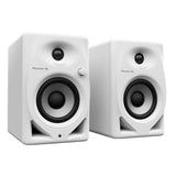 Pioneer DJ DM-40D 20W 4 in. Desktop Active Monitor Speakers (Pair, White)
