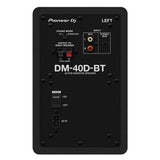 Pioneer DJ DM-40D 20W 4 in Desktop Active Monitor Speakers w Bluetooth (Black)