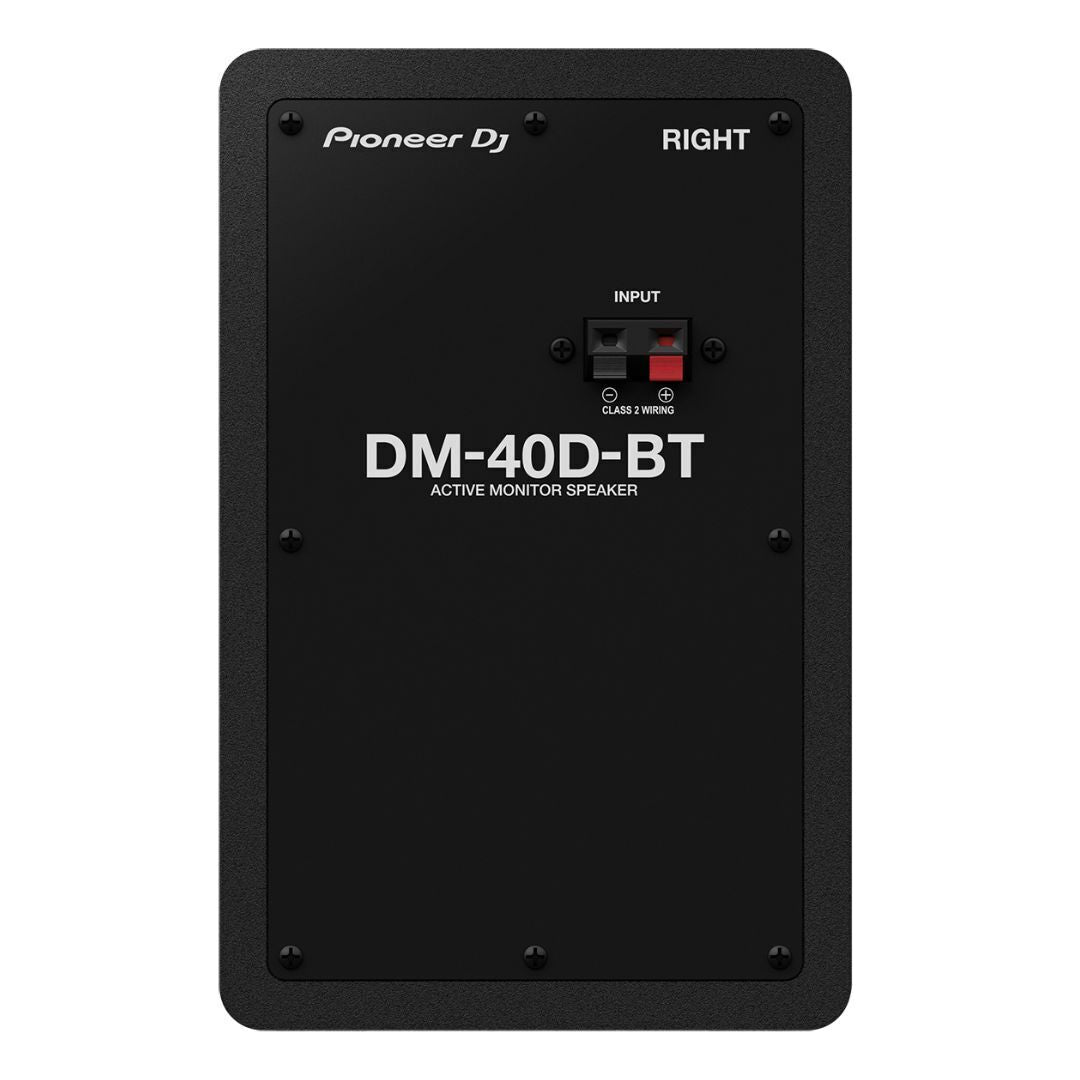 Pioneer DJ DM-40D 20W 4 in Desktop Active Monitor Speakers w Bluetooth (Black)