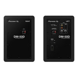 Pioneer DJ DM-50D 25W 5 in. Desktop Active Monitor Speakers (Pair, Black)