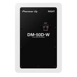 Pioneer DJ DM-50D 25W 5 in. Desktop Active Monitor Speakers (Pair, White)