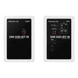 Pioneer DJ DM-50D 25W 5in Desktop Active Monitor Speakers with Bluetooth (White)