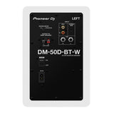 Pioneer DJ DM-50D 25W 5in Desktop Active Monitor Speakers with Bluetooth (White)
