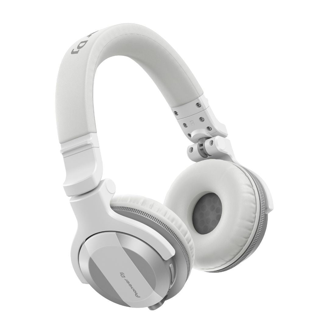Pioneer DJ HDJ-CUE1-BT On-Ear Bluetooth DJ Headphones (White)