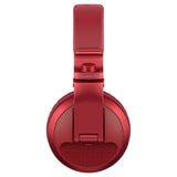 Pioneer DJ HDJ-X5BT Professional Closed-Back Over-Ear DJ Headphones (Red)