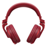 Pioneer DJ HDJ-X5BT Professional Closed-Back Over-Ear DJ Headphones (Red)