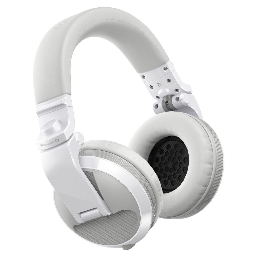 Pioneer DJ HDJ-X5BT Professional Closed-Back Over-Ear DJ Headphones (White)