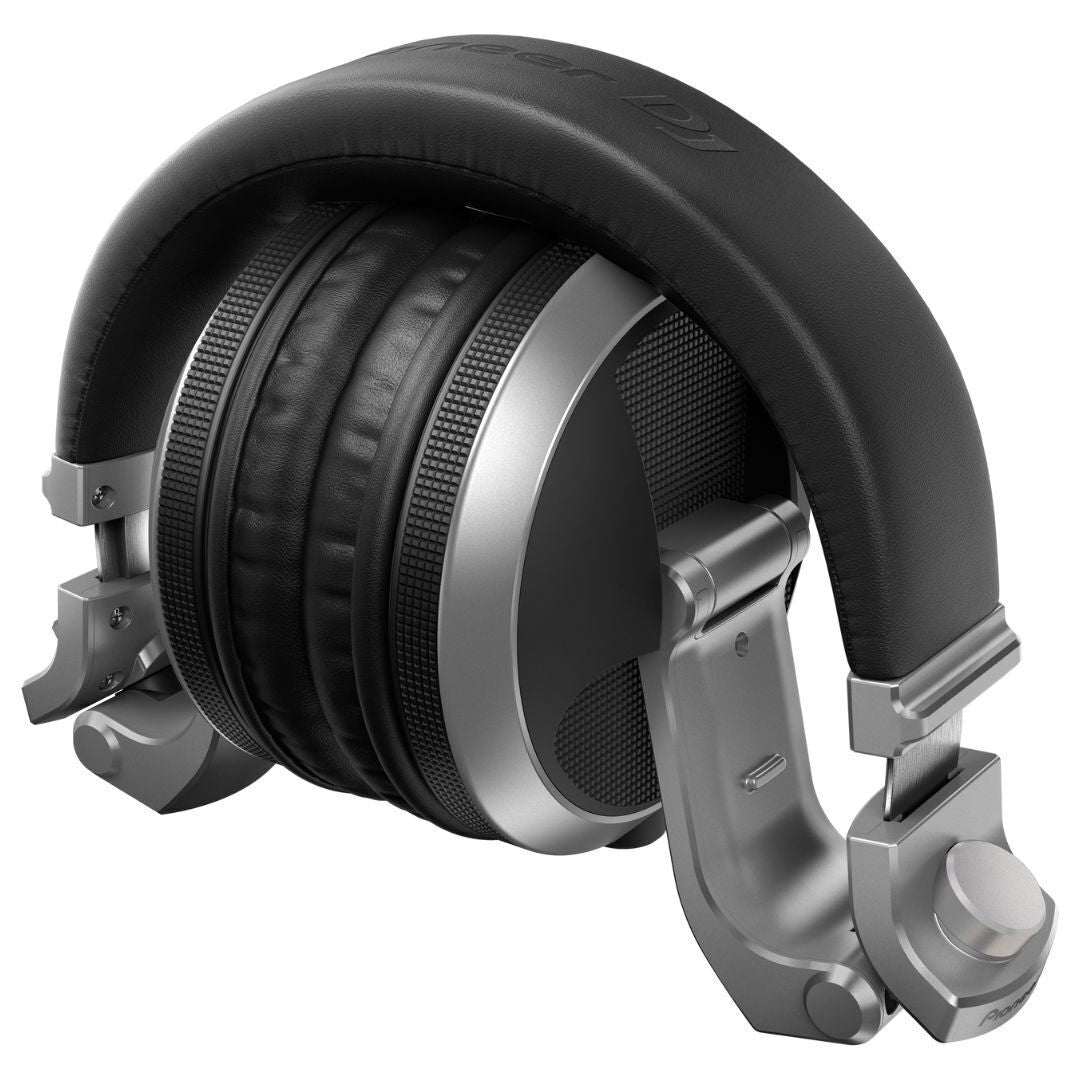 Pioneer DJ HDJ-X5 Professional Closed-back Over-Ear DJ Headphones (Silver)