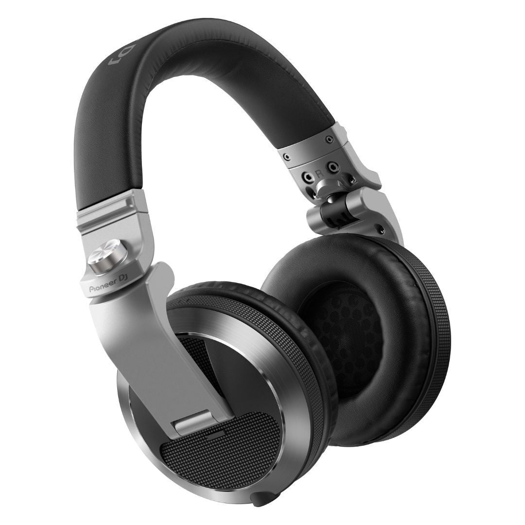 Pioneer DJ HDJ-X7 Professional Closed-Back Over-Ear DJ Headphones (Silver)