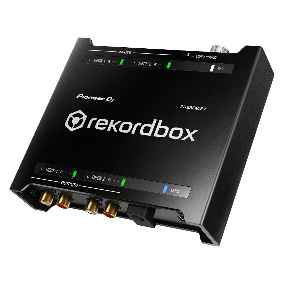 Pioneer DJ INTERFACE2 2-Channel Audio Interface for Rekordbox DJ