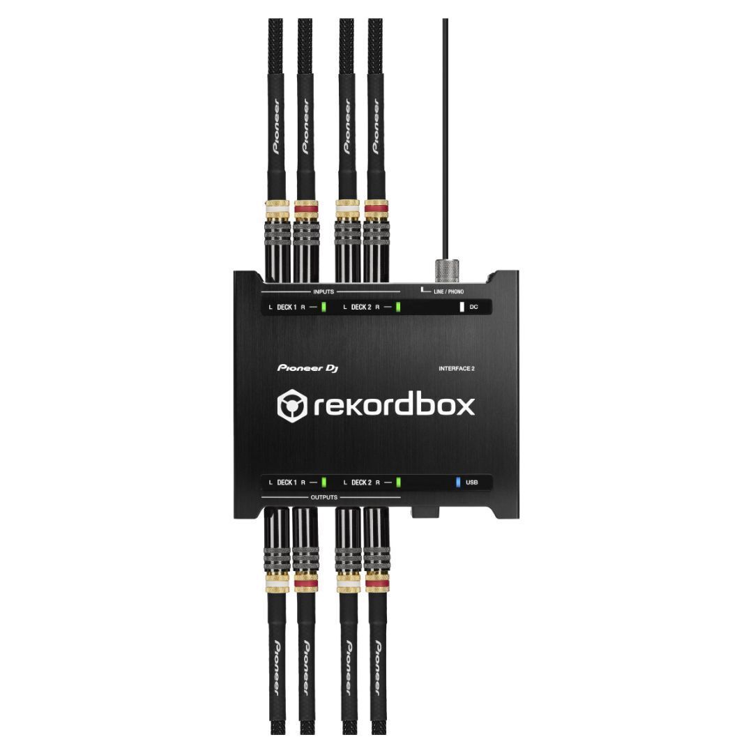 Pioneer DJ INTERFACE2 2-Channel Audio Interface for Rekordbox DJ