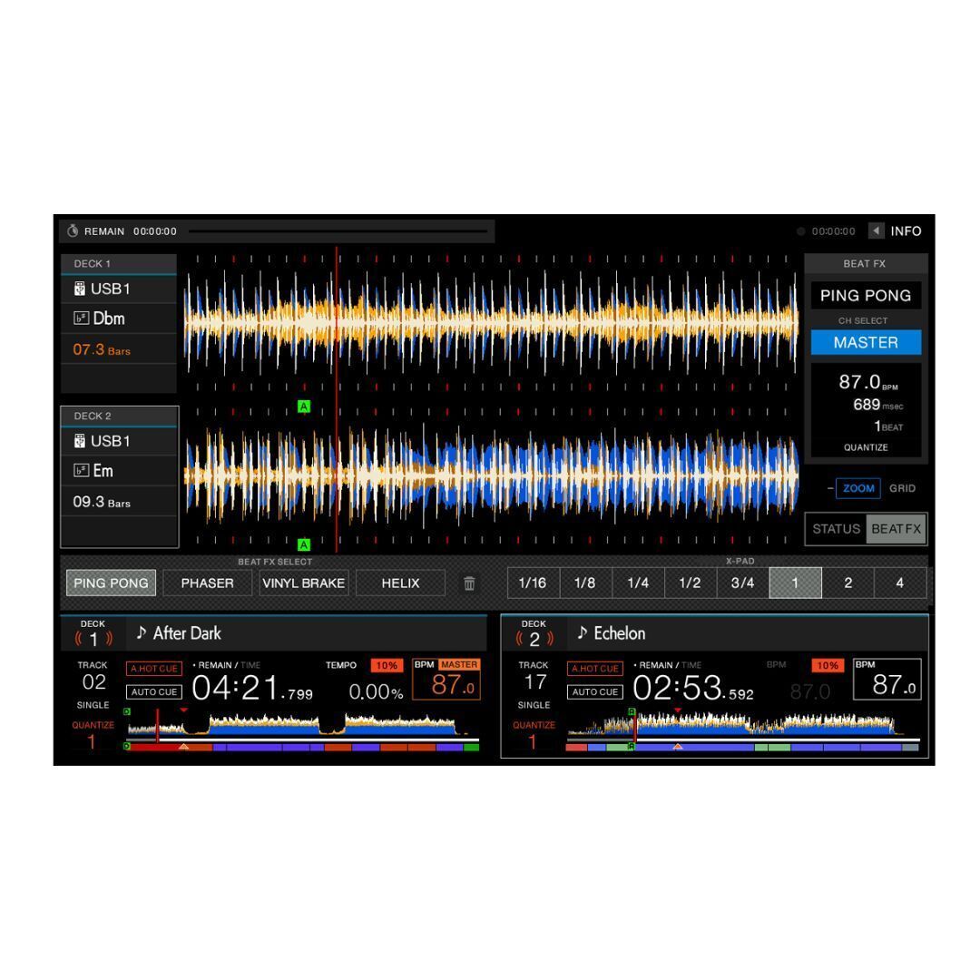Pioneer DJ XDJ-RX3 2-Channel All-In-One Digital DJ System