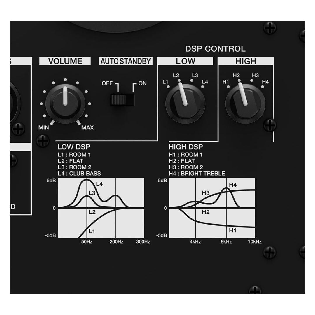 Pioneer DJ VM-50 60W 5.25 in Powered Studio Monitor (Black)