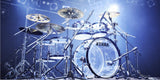 TAMA 50th Limited Starclassic Mirage 5-Piece with 22in Bass Drum (Crystal Ice)