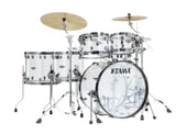 TAMA 50th Limited Starclassic Mirage 5-Piece with 22in Bass Drum (Crystal Ice)
