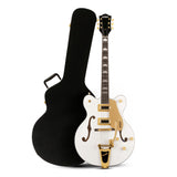 Gretsch G5422TG Electromatic Bigsby Electric Guitar (Snowcrest White) with Case