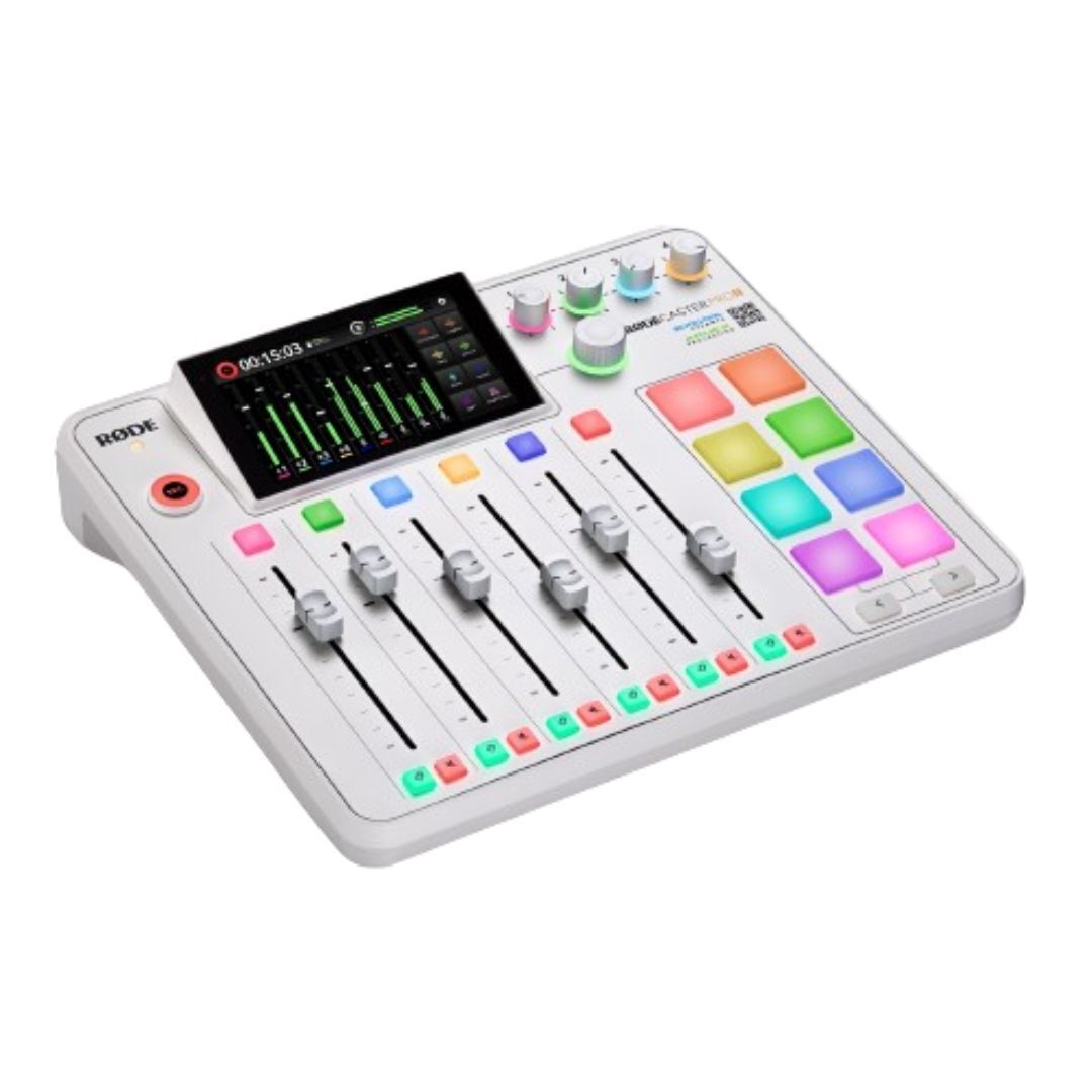 Rode RODECaster Pro II Integrated Audio Production Console (White)