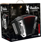 Hohner Accordions Panther 3-Row Diatonic Accordion (Black)