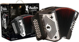 Hohner Accordions Panther 3-Row Diatonic Accordion (Black)
