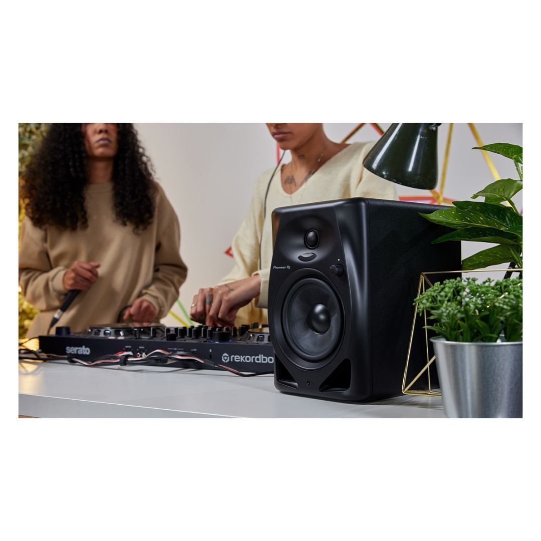 Pioneer DJ DM-50D 25W 5in Desktop Active Monitor Speakers with Bluetooth (Black)
