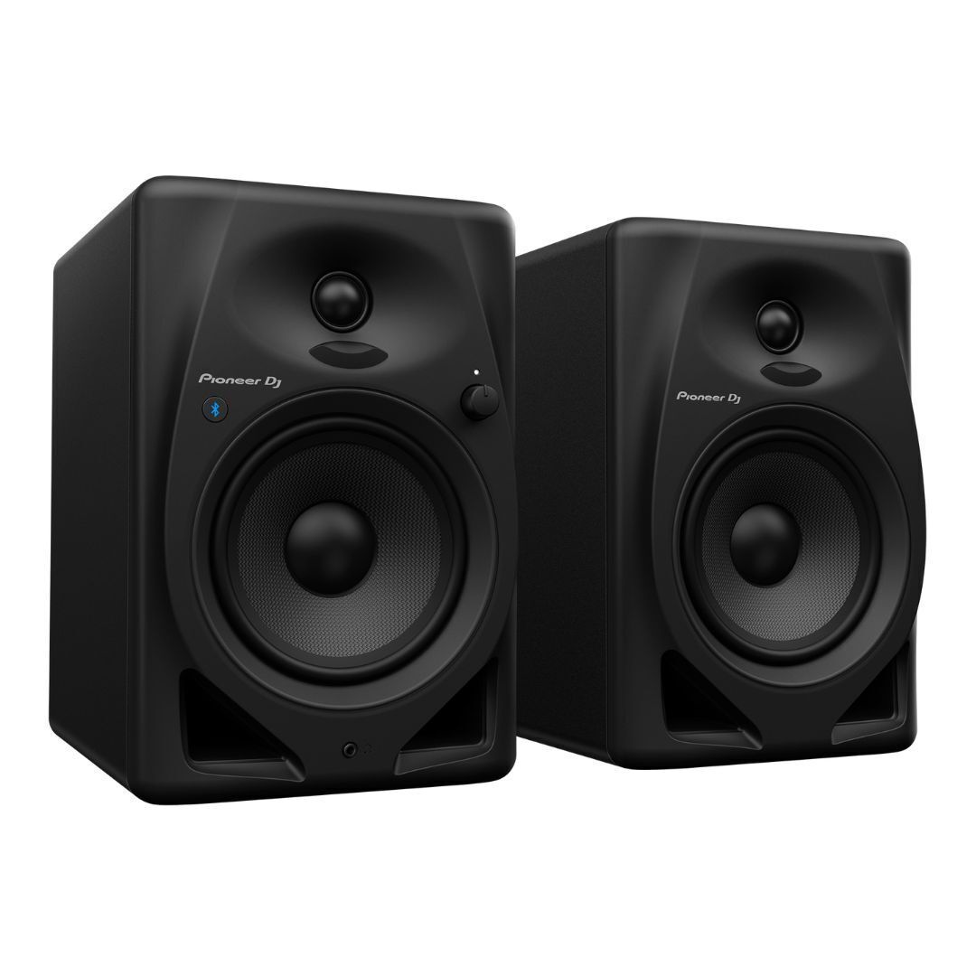 Pioneer DJ DM-50D 25W 5in Desktop Active Monitor Speakers with Bluetooth (Black)