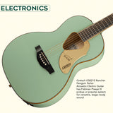 Gretsch G5021E Rancher Penguin Parlor Acoustic-Electric Guitar (Mint) with Case