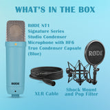 Rode NT1 Signature Series Studio Condenser Microphone (Blue)