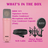 Rode NT1 Signature Series Studio Condenser Microphone (Pink)