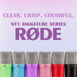 Rode NT1 Signature Series Studio Condenser Microphone (Purple)
