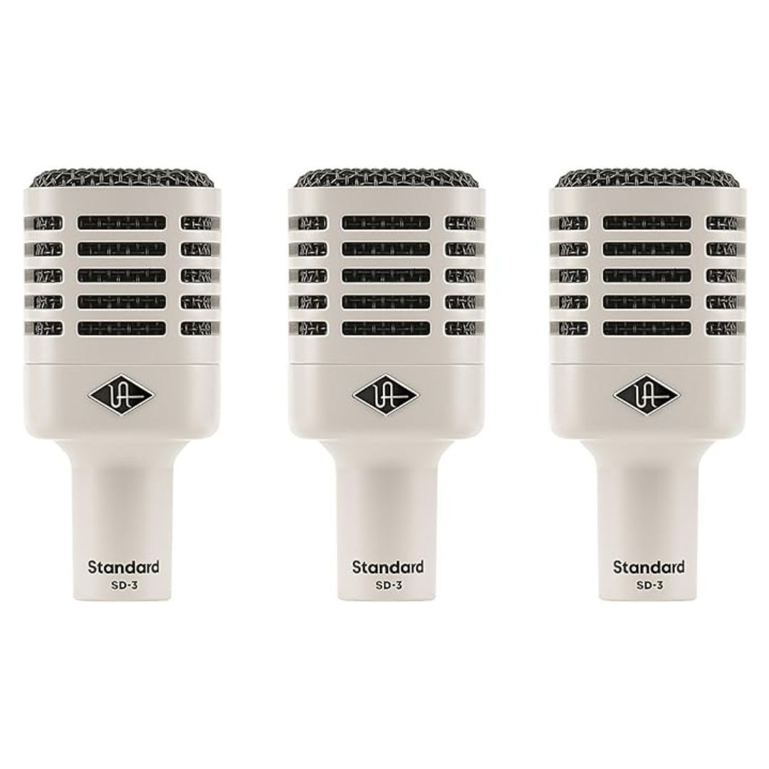 Universal Audio SD3 Dynamic Tom Drum Microphone w/ Hemisphere Modeling (3-Pack)